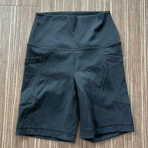 90 Degree by Reflex Black Spandex Shorts